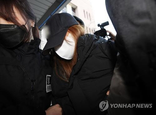 구미서 숨진 여아 친모[연합뉴스]